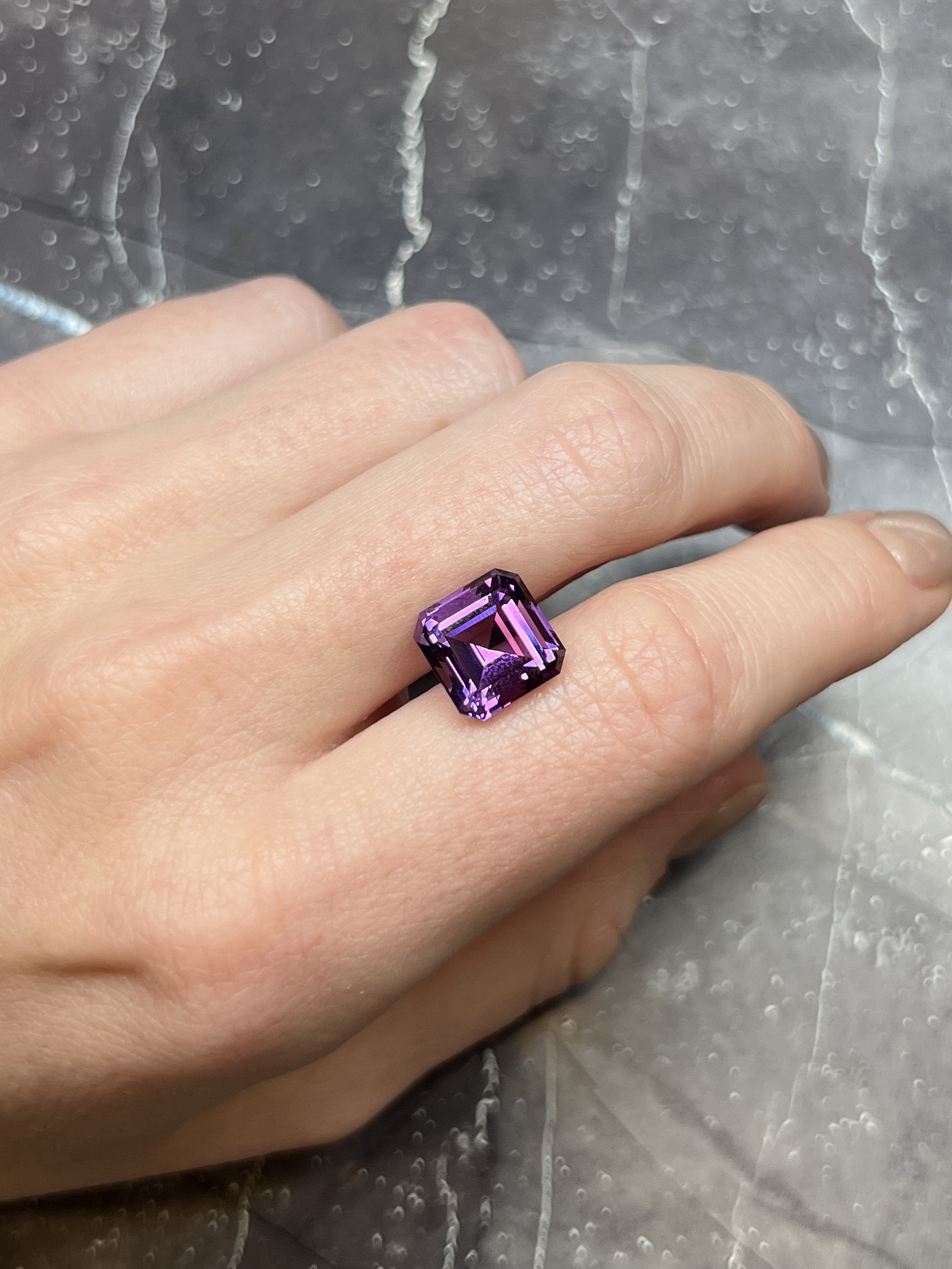Аметист октагон 4.9 карат — изображение 2