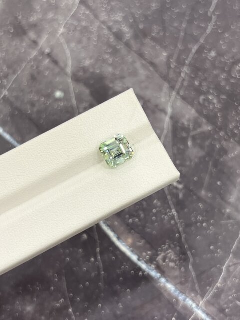 Турмалин мятный октагон 4.06 карат