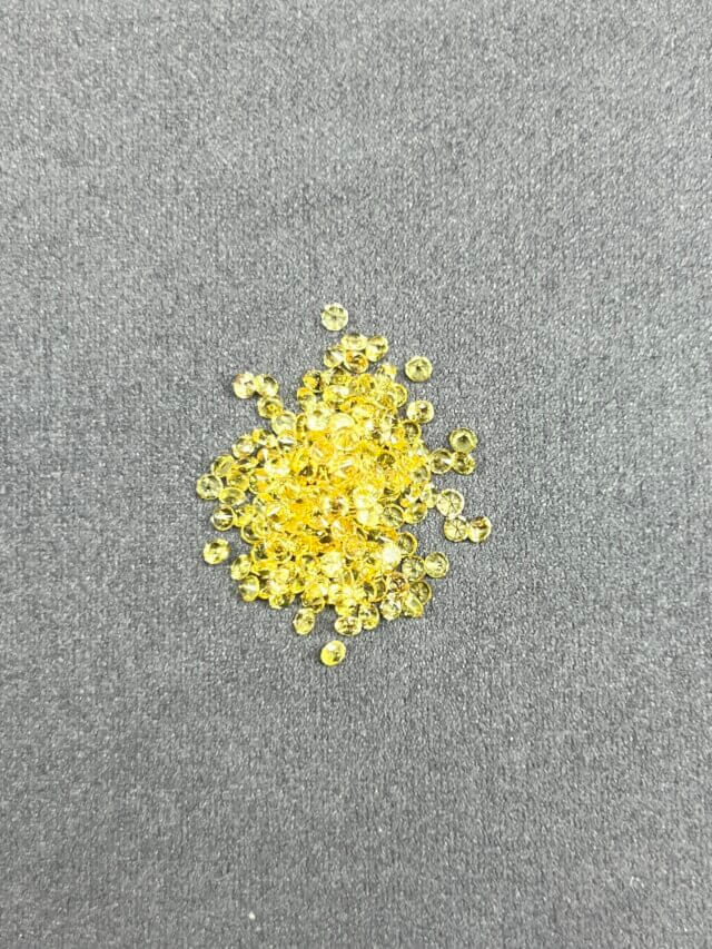 Сапфир лимонный обсыпка