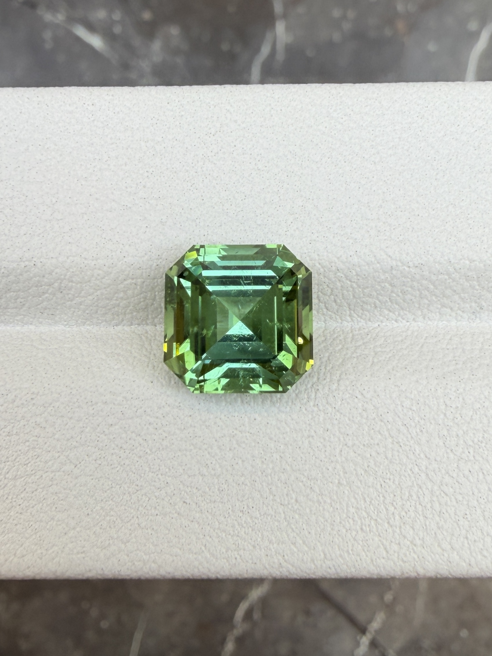 Турмалин мятный сет октагонов 10.04 карат — изображение 3