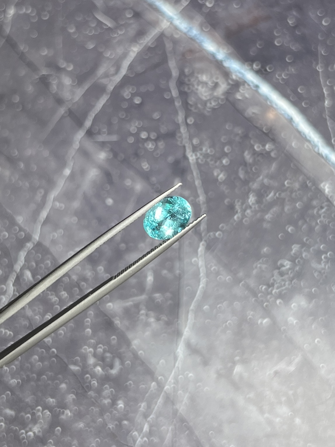 Турмалин Параиба овал 1.82 карат — изображение 3