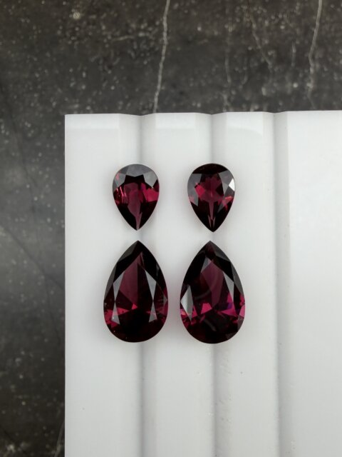 Гранат родолит сет груш